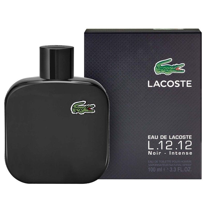 Perfume L.12.12 Noir Intense Lacoste hombre 100ml Original