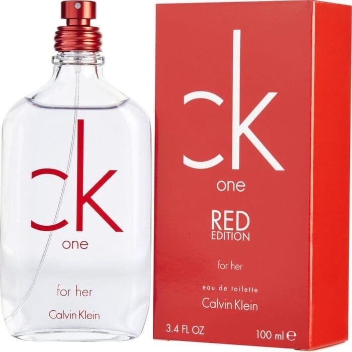 CK One Red de Calvin Klein para mujer 100ml