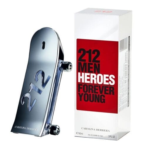 Perfume Carolina Herrera 212 Heroes Forever Young de hombre Edt 90ml