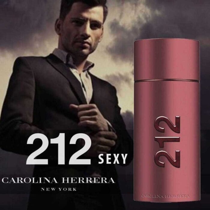 212 Sexy Men de Carolina Herrera para hombre flyer
