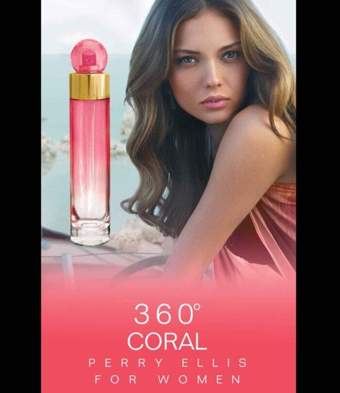 360 Coral de Perry Ellis para mujer flyer