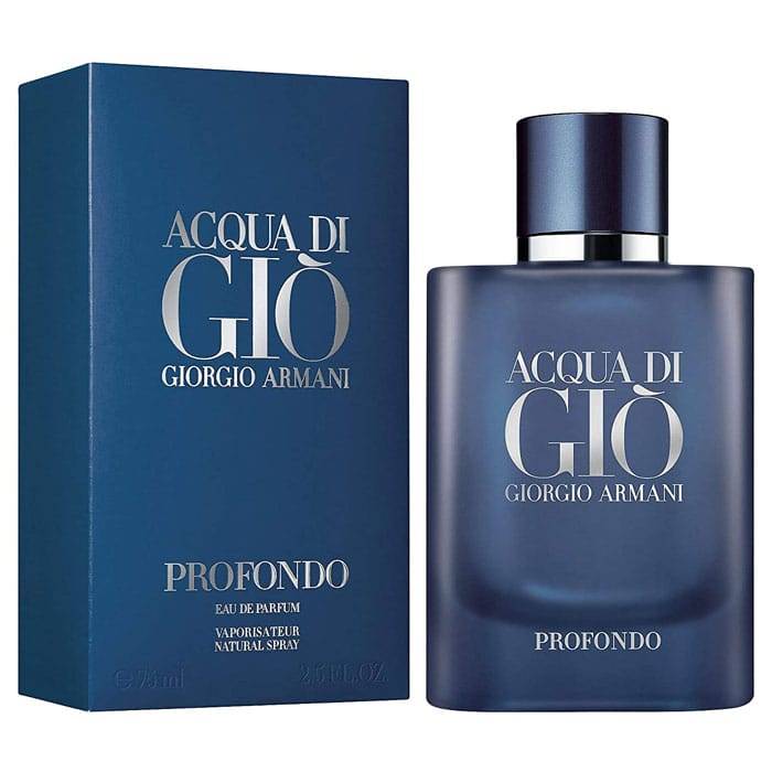 Perfume Acqua di Gio Profondo de Giorgio Armani hombre 125ml