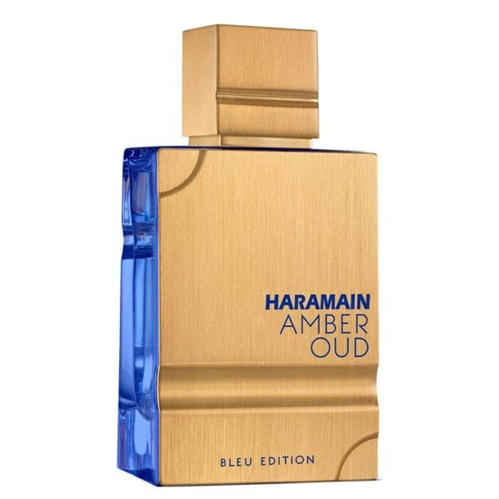Amber Oud Bleu Edition de Al Haramain para hombre botella