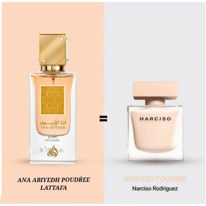 Perfume Ana Abiyedh Poudree de Lattafa unisex edp 60ml - Imagen 4