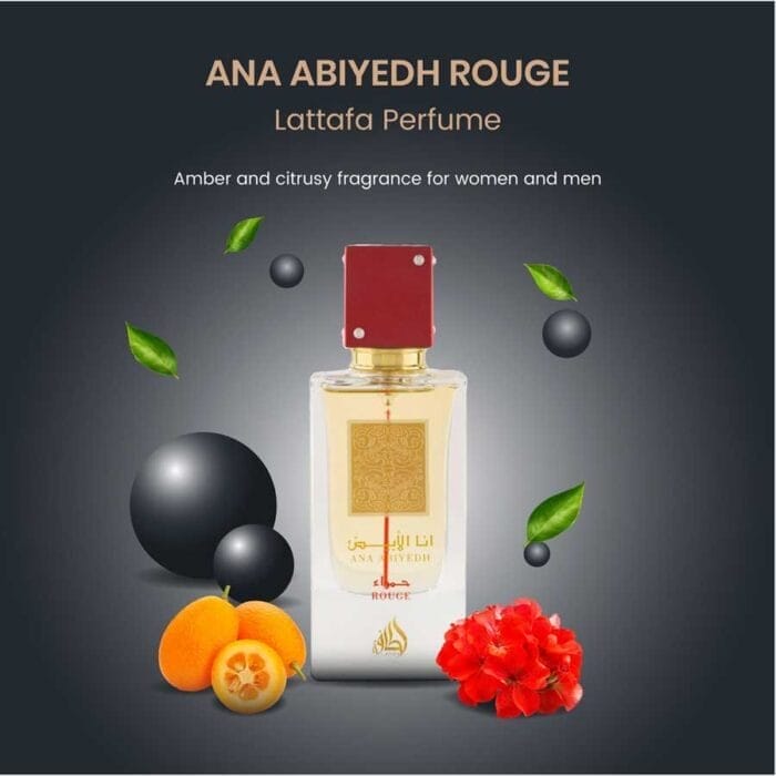 Ana Abiyedh Rouge de Lattafa unisex flyer