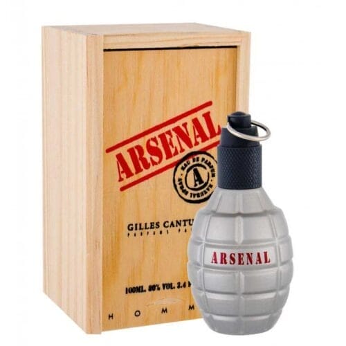 Perfume Gilles Cantuel Arsenal Grey para hombre 100ml