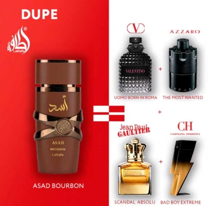 Perfume Asad Bourbon de Lattafa hombre edp 100ml - Imagen 5