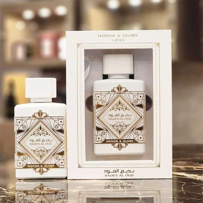 Perfume Bade'e Al Oud Honor & Glory de Lattafa unisex edp 100ml - Imagen 3