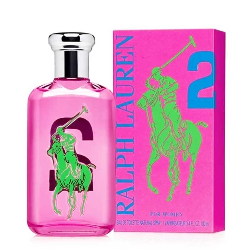 Locion Perfume Big Pony 2 Pink de Ralph Lauren mujer 100ml