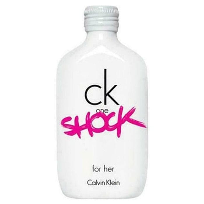 CK One Shock de Calvin Klein para mujer botella