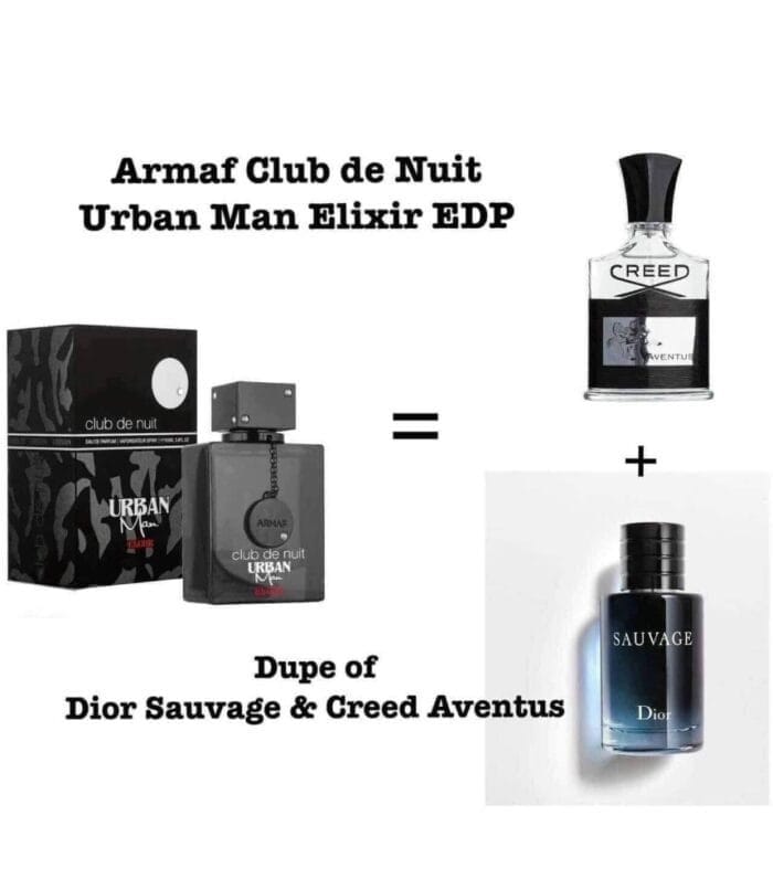 Perfume Club De Nuit Urban Man Elixir de Armaf hombre edp 105ml - Imagen 4