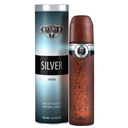 Perfume Cuba Silver de hombre 100ml