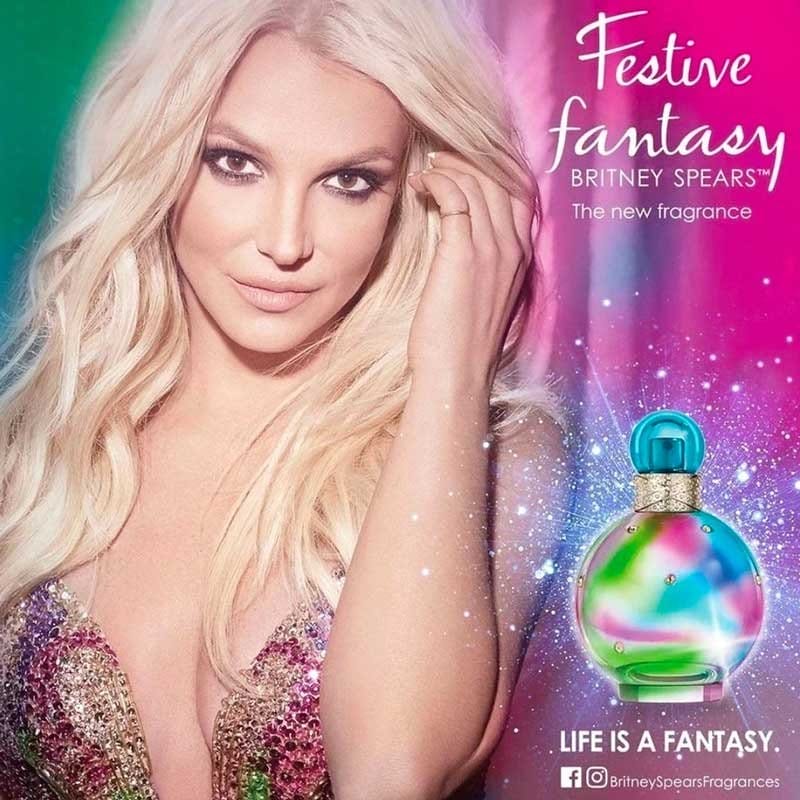 Perfume Fantasy Festive de Britney Spears mujer edt 100ml 3 Perfume Fantasy Festive de Britney Spears mujer edt 100ml - Imagen 3