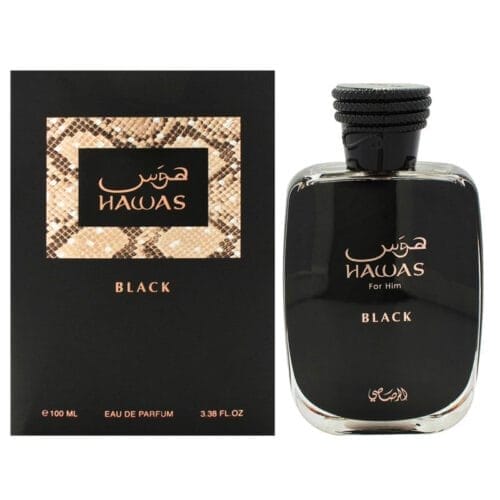 Perfume Hawas Black de Rasasi hombre edp 100ml
