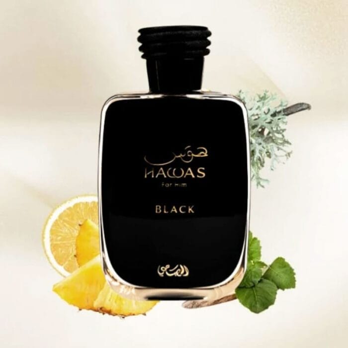 Perfume Hawas Black de Rasasi hombre edp 100ml - Imagen 3