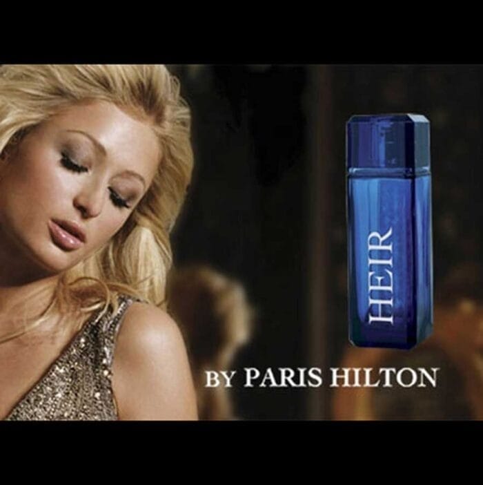 Heir de Paris Hilton para hombre flyer