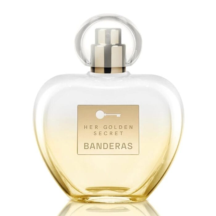 Her Golden Secret de Antonio Banderas botella