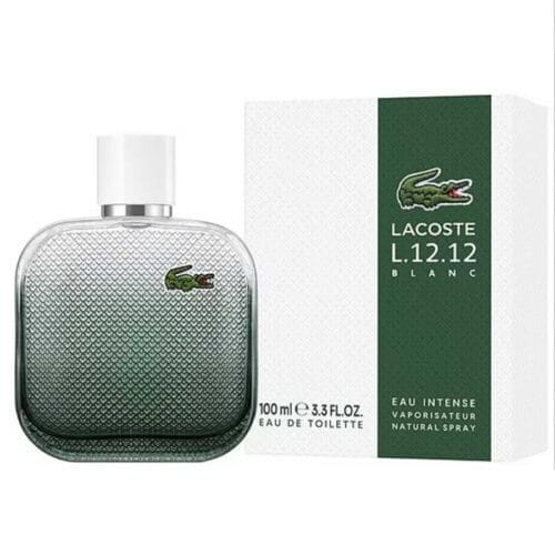 Perfume L.12.12 Blanc Eau Intense de Lacoste hombre 100ml