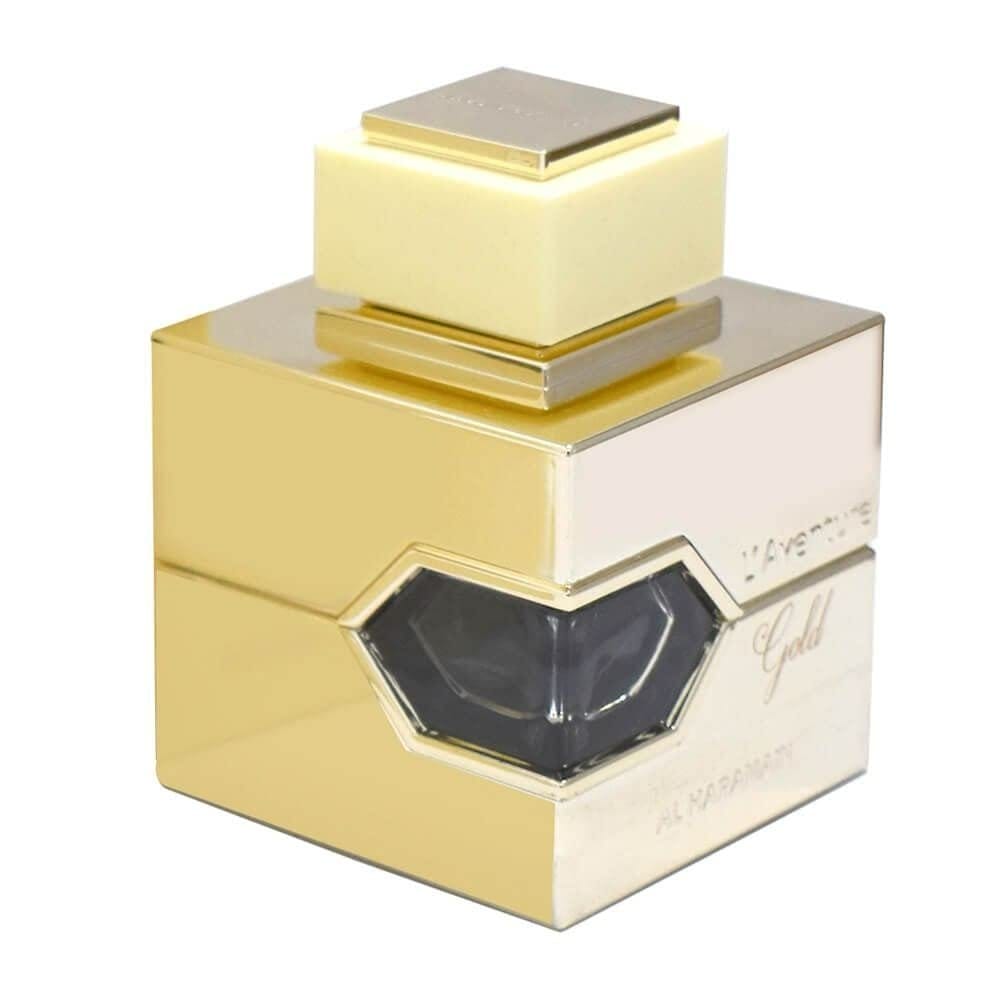 Perfume L'Aventure Gold de Al Haramain mujer edp 100ml 2 Perfume L'Aventure Gold de Al Haramain mujer edp 100ml - Imagen 2