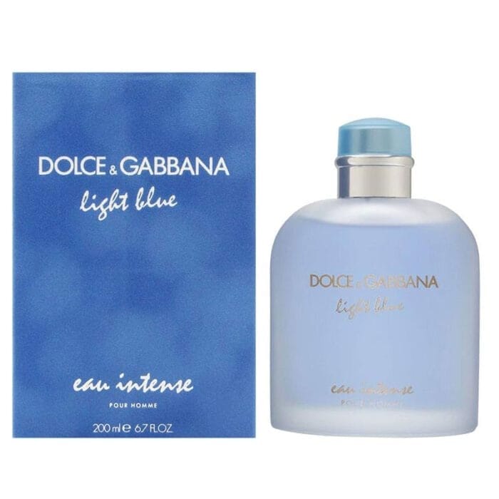 Perfume Light Blue Eau Intense de Dolce & Gabbana hombre 200ml