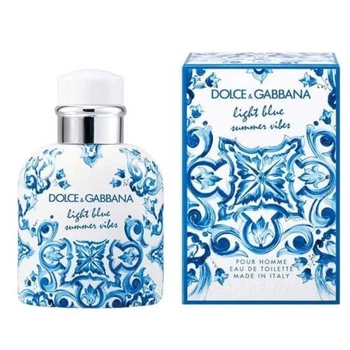 Perfume D&G Light Blue Summer Vibes de hombre edt 125ml