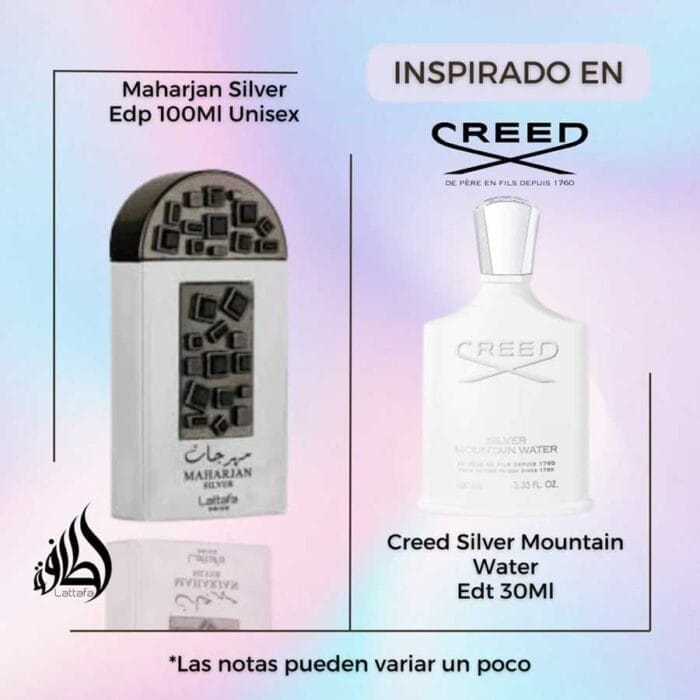 Perfume Maharjan Silver de Lattafa Pride unisex edp 100ml - Imagen 4