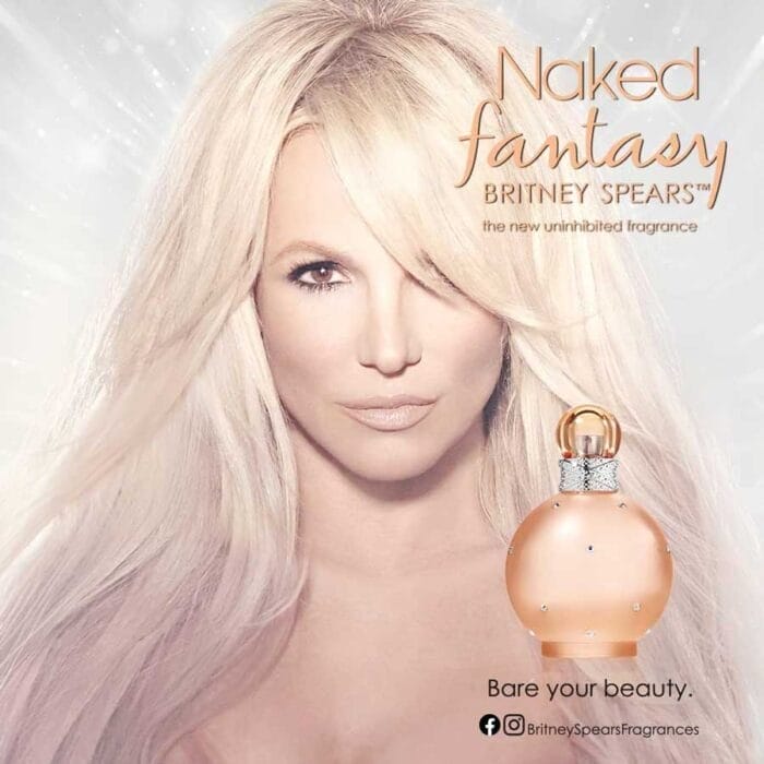 Naked Fantasy de Britney Spears para mujer flyer