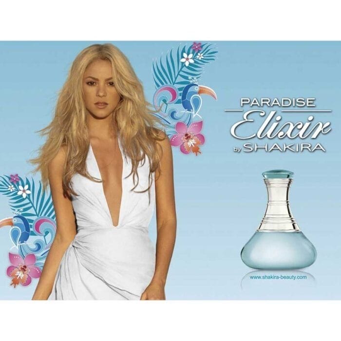 Paradise Elixir de Shakira para mujer flyer