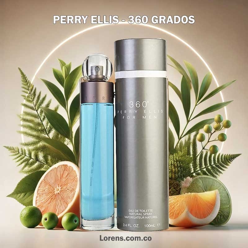 Perfume 360 Grados de Perry Ellis para hombre 100ml 4 Perfume 360 Grados de Perry Ellis para hombre 100ml - Imagen 4