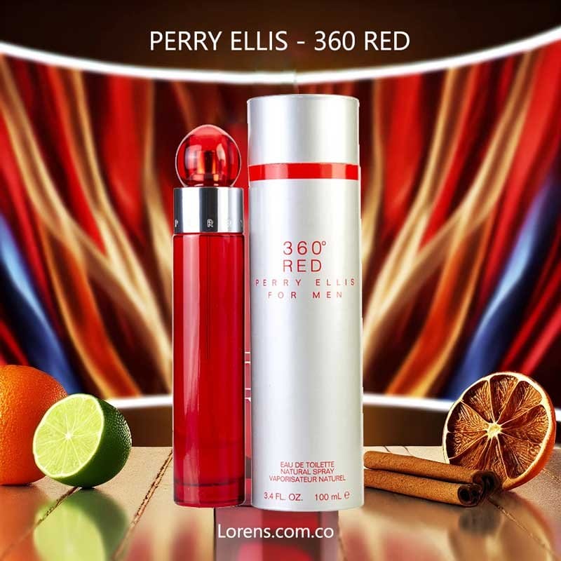 Perfume locion Perry Ellis 360 Red hombre 200ml grande original