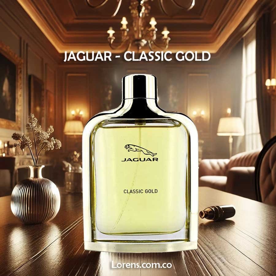 Perfume Jaguar Classic Gold de Jaguar para hombre 100ml 4 Perfume Jaguar Classic Gold de Jaguar para hombre 100ml - Imagen 4