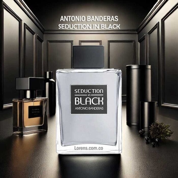 Perfume Seduction in Black de Antonio Banderas hombre edt 100ml - Imagen 4