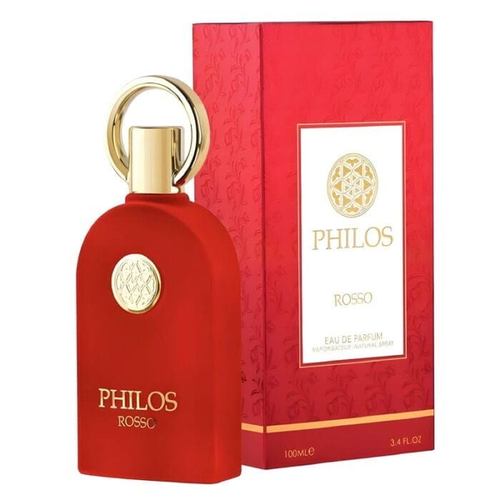 Perfume Philos Rosso de Maison Alhambra unisex edp 100ml