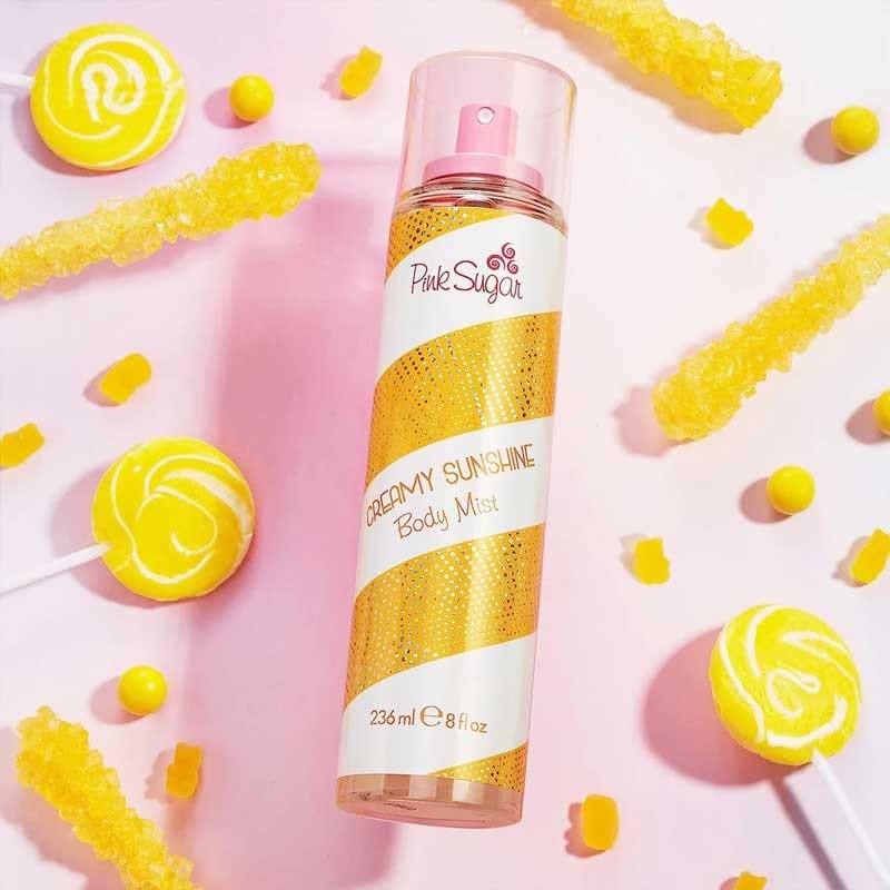 Perfume Pink Sugar Creamy Sunshine de Aquolina mujer edt 100ml 4 Perfume Pink Sugar Creamy Sunshine de Aquolina mujer edt 100ml - Imagen 4