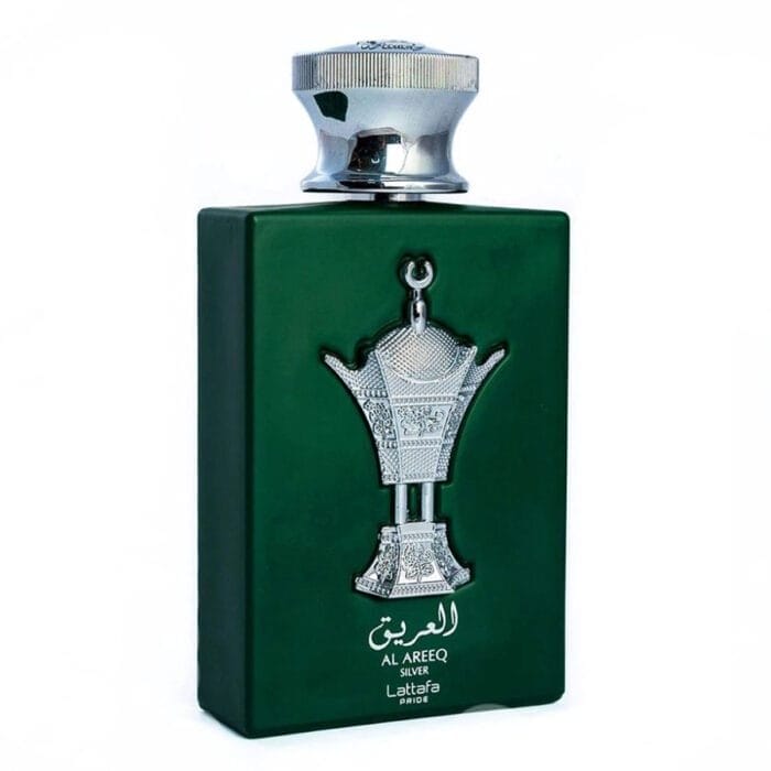 Pride Al Areeq Silver de Lattafa unisex botella