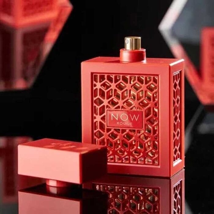 Rave Now Rouge de Lattafa unisex Edp flyer