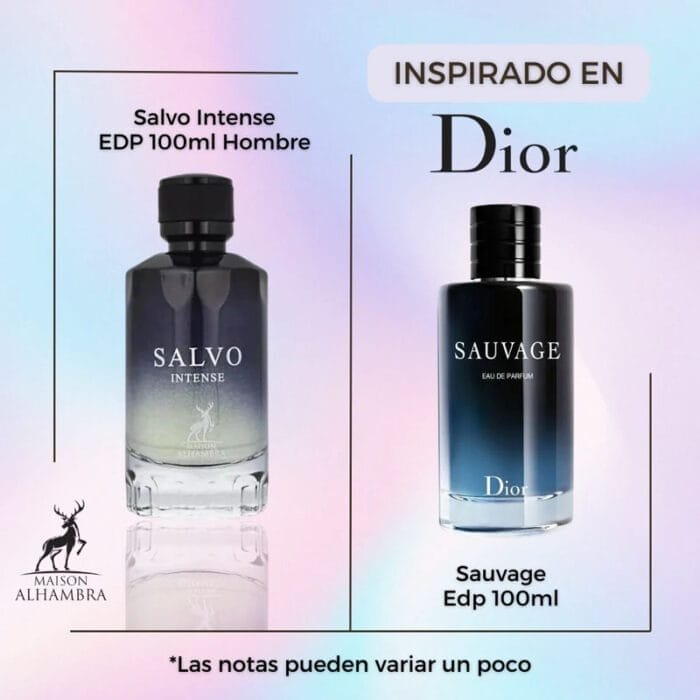 Perfume Salvo Intense de Maison Alhambra hombre edp 100ml - Imagen 4