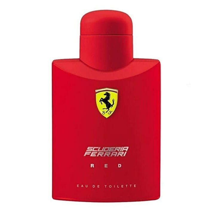 Scuderia Red de Ferrari para hombre botella