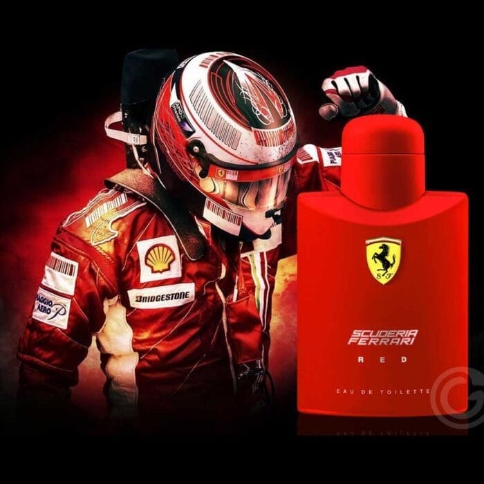 Scuderia Red de Ferrari para hombre flyer