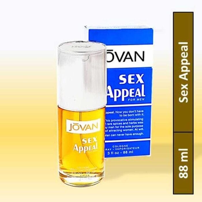 Sex Appeal de Jovan para hombre flyer 2