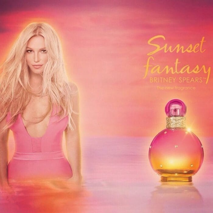 Sunset Fantasy de Britney Spears para mujer flyer