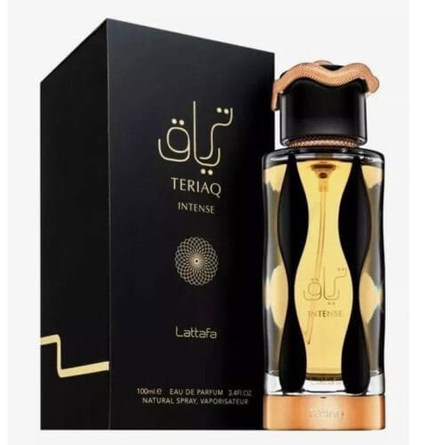 Perfume Teriaq Intense de Lattafa unisex edp 100ml
