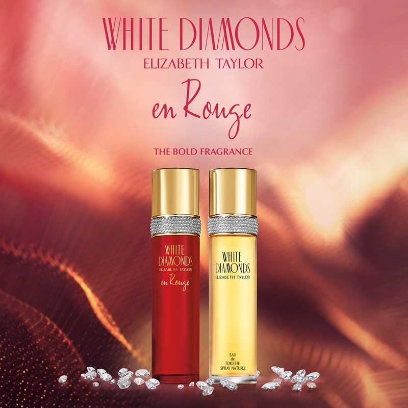 Perfume White Diamonds En Rouge de Elizabeth Taylor mujer 100ml 4 Perfume White Diamonds En Rouge de Elizabeth Taylor mujer 100ml - Imagen 4
