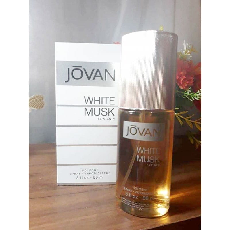 Jovan white musk hombre sale