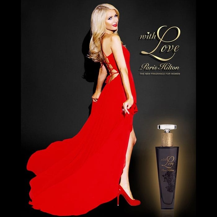 With Love de Paris Hilton para mujer flyer